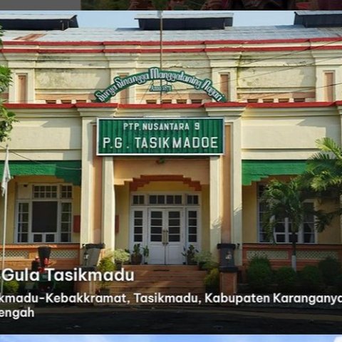 Menguak Sejarah Pabrik Gula Tasikmadu Karanganyar, Sisa Kejayaan Industri Gula Tanah Jawa yang Tersisa