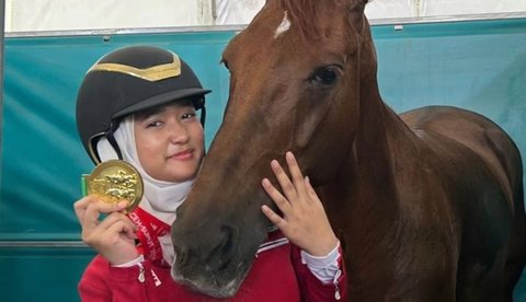 Cantik dan Berprestasi! 7 Potret Aisha Anak Irfan Hakim Berhasil Raih Emas di Ajang PON 2024, Bikin Bangga