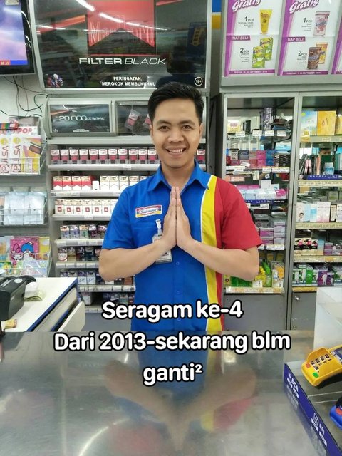 Pria Ini Bagikan Kisahnya Jadi Karyawan Indomaret 15 Tahun Lalu, Penampakan Seragam dan Slip Gajinya Jadi Sorotan