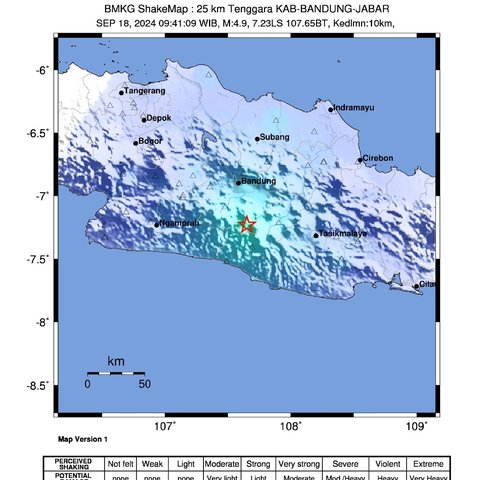 Dampak Gempa 4,9 Magnitudo di Kabupaten Bandung, Rumah Warga sampai Sekolah Hancur