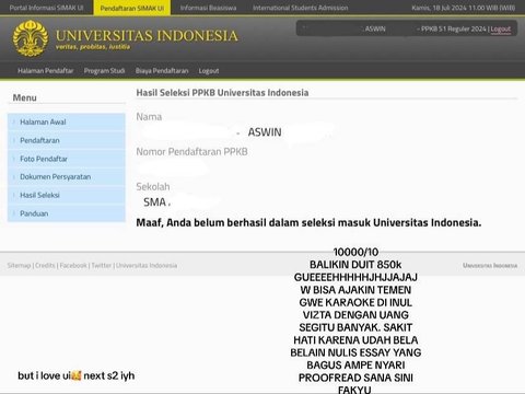 Pria Ini Bagikan Kisah Perjuangan Masuk PTN, Akhirnya Lolos usai 6 Kali Gagal