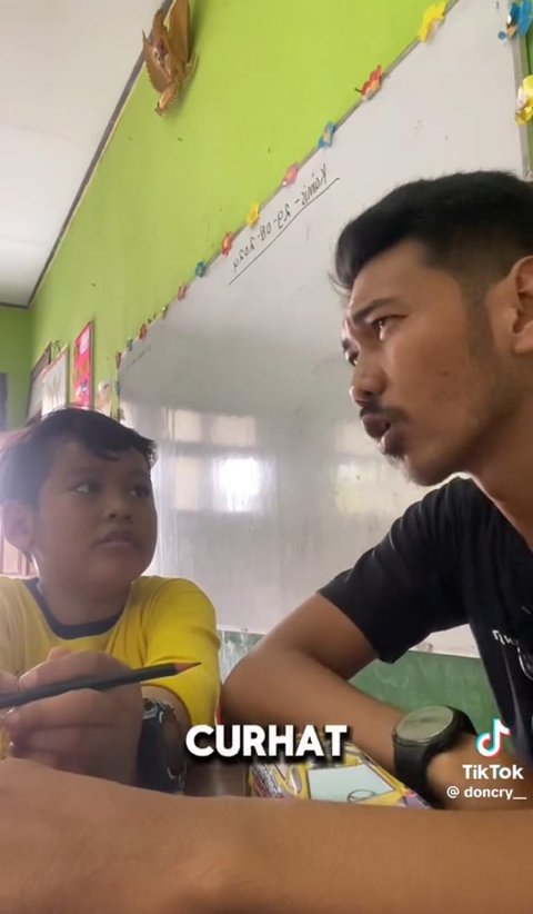 Viral Guru Olahraga di Bekasi Curhat pada Siswanya yang Masih SD, Respons Sang Murid Curi Perhatian