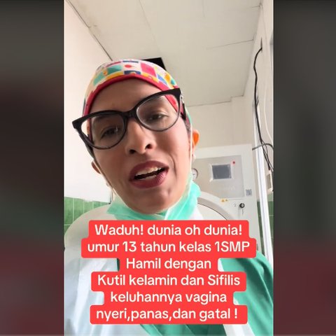 Dokter Kaget Siswi SMP Kelas 1 Hamil Ketahuan Ibunya saat Kandungan 7 Bulan, Parahnya Terkena Penyakit Kelamin