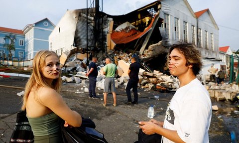 FOTO: Dampak Rusia Bombardir Kota Kyiv Rusak Masjid Asosiasi Muslim Ukraina