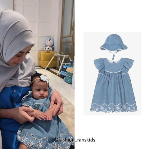 Potret Koleksi Dress Baby Lily Anak Raffi & Nagita Bikin Melongo, Real Baby Sultan Ada yang Harganya Capai Rp9 Juta