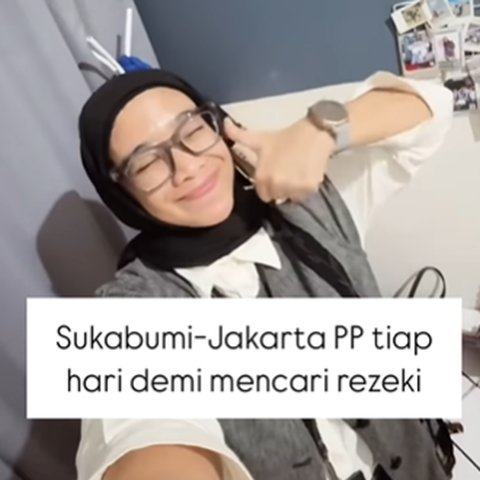 Demi Rupiah, Wanita Cantik ini Rela PP Sukabumi-Jakarta Tiap Hari buat Masuk Kantor