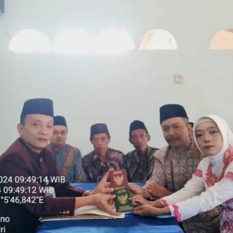 Viral Potret Pernikahan Beda Usia 33 Tahun di Wonogiri, Menantu Lebih Tua dari Mertua