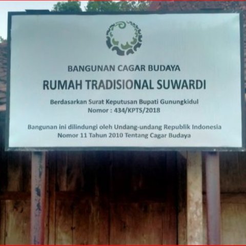 Potret Rumah Berusia 250 Tahun di Gunungkidul yang Jadi Cagar Budaya, Pernah Dikunjungi Bapak Gerilya Indonesia