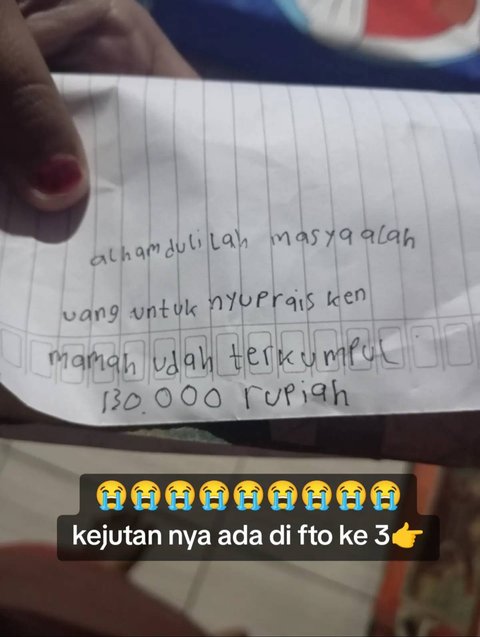 Sederhana Namun Penuh Makna, Kisah Ibu dapat Hadiah dari Anaknya Ini Bikin Haru