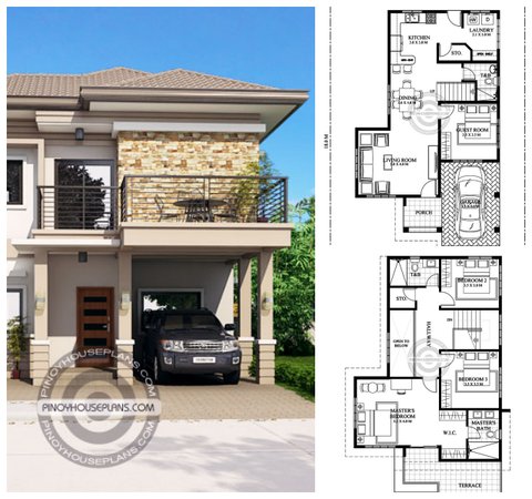 5 Denah dan Desain Rumah Minimalis Dua Kamar di Lahan Kecil, Praktis dan Bikin Betah!