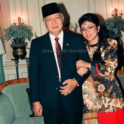 Penuh Kenangan, Intip Potret Lawas Kedekatan Tutut Soeharto dengan Ayahnya