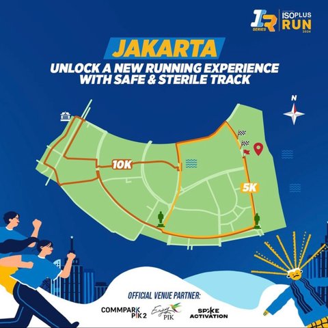 ISOPLUS Run Series 2024 di Jakarta dan Surabaya Usung Tema 