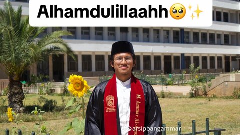 Pria Ini Ceritakan Perjalanan Hidupnya hingga Bisa Diwisuda dari Kampus Tertua di Dunia, Kisahnya Inspiratif