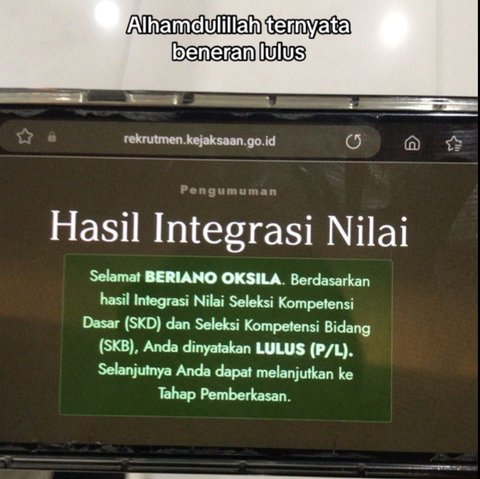 Perjuangan Pria Ini untuk Jadi PNS Kejaksaan Viral Curi Perhatian, Begini Kisahnya