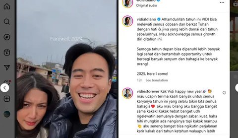 Vidi Aldiano Bersyukur & Berhasil Lewati Semua Tantangan yang di Tahun 2024