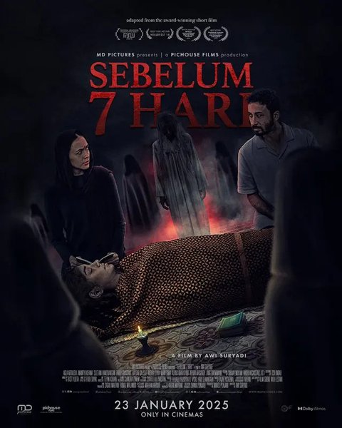 9 Film Horor Indonesia Ini Tayang di Bioskop Januari 2025, dari Pengantin Setan Hingga Sebelum 7 Hari