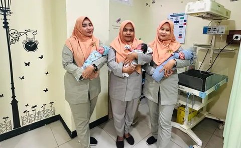 3 Bayi ini Pertama Lahir di Tahun 2025, Namanya Unik Banget