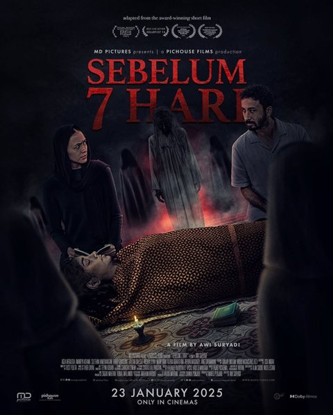 7 Film Horor Tayang di Bioskop pada Januari 2025, Ceritanya Bikin Jantung Berdebar hingga Diangkat dari Kisah Nyata