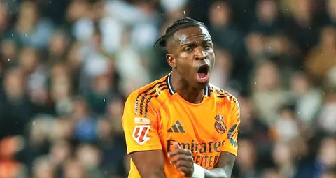 Ternyata ini Penyebab Vinicius Berperilaku Buruk dan Mendapat Kartu Merah saat Bertandang ke Markas Valencia