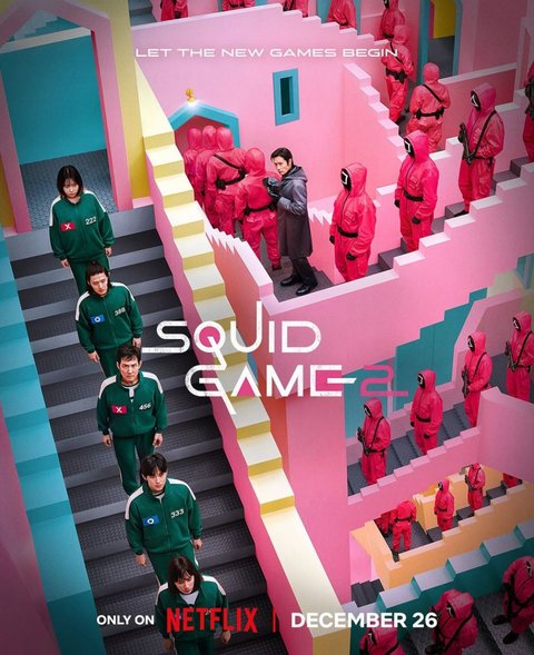 Drama Korea Squid Game 2 Pecahkan Rekor Baru, Benarkah Netflix Kantongi Keuntungan hingga Rp16 Triliun?