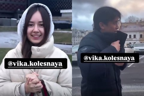 Potret Romantis Billy Syahputra Bersama Viktoriya Kolesnaya, Sampai Datang ke Belarus Eropa Timur Temui Keluarga Kekasih