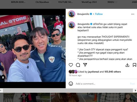 Ibnu Jamil Kritisi Pemecatan Shin Tae-yong dari Pelatih Timnas Indonesia: Ada Apa Dibalik Ini Semua?