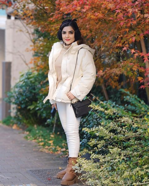 Intip Sederet Mix and Match Busana Winter Ashanty Liburan di Jepang, Stylish Abis