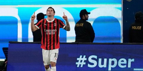 AC Milan Menang Dramatis 3-2 dari Inter Milan, jadi Juara Supercoppa Italiana 2024!