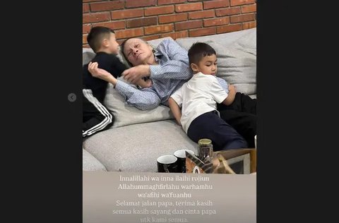 Pesan Mendalam Paula Verhoeven saat Tahu Ayah Baim Wong, Johnny Wong Meninggal Dunia