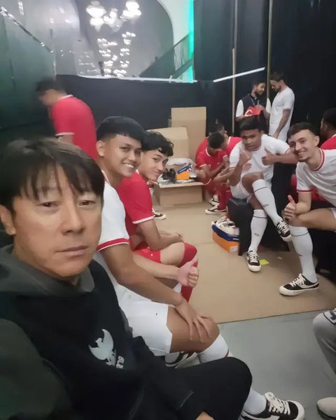 Momen Perpisahan Shin Tae Yong, Bagikan Video Kebersamaan dengan Pemain Timnas di TikTok