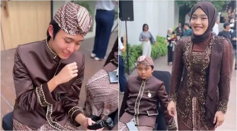 Potret Para Tamu Artis di Tasyakuran 7 Bulanan Mahalini, Ada Lyodra Ginting dan Randy Martin yang Nempel Terus Bak Perangko