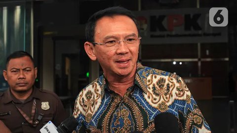 FOTO: Ekspresi Ahok Garuk-Garuk Kepala Usai Diperiksa KPK, Sebut Kasus LNG Bukan di Zamannya