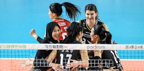 Wow! Megawati Antar Red Sparks Kalahkan GS Caltex di Korean V League, Berhasil Raih 9 Kemenangan Beruntun