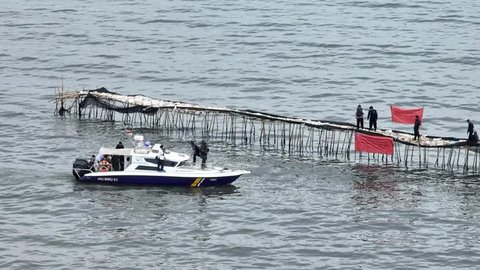 Pengakuan Kelompok Nelayan Soal Pagar Laut Tangerang, Dibangun Swadaya Buat Cegah Abrasi