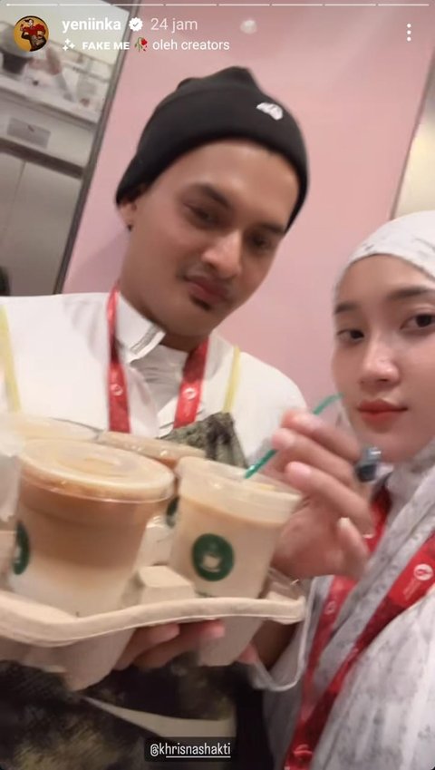 Yeni Inka Tampil Kenakan hijab saat Jalani  Ibadah Umrah, Kali Ini Bersama Suami dan Anaknya