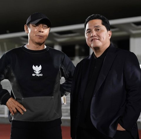 Ketum PSSI Erick Thohir Balas Terima Kasih ke Shin Tae Yong dan Sambut Hangat Patrick Kluivert