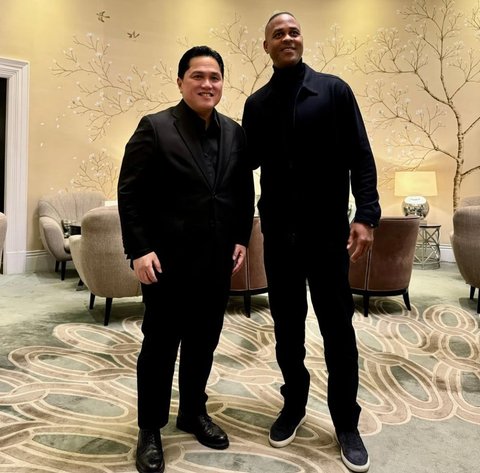 Ketum PSSI Erick Thohir Balas Terima Kasih ke Shin Tae Yong dan Sambut Hangat Patrick Kluivert