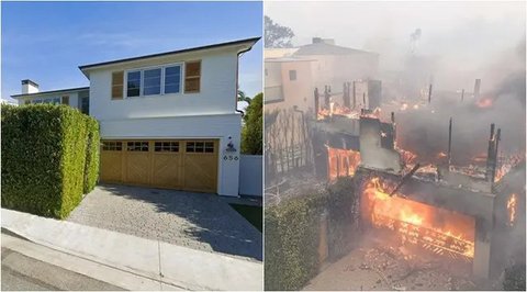 Miris, 6 Potret Rumah Artis Hollywood 'Before-After' Kebakaran di Los Angeles: Dulu Super Mewah, Kini Jadi Abu dan Puing