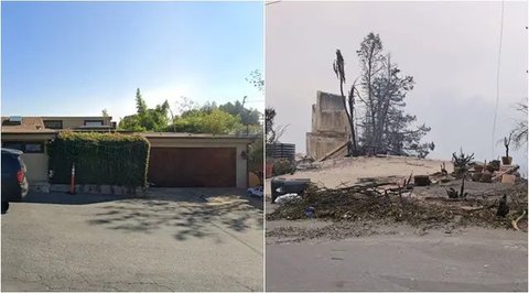 Miris, 6 Potret Rumah Artis Hollywood 'Before-After' Kebakaran di Los Angeles: Dulu Super Mewah, Kini Jadi Abu dan Puing