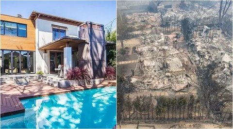 Miris, 6 Potret Rumah Artis Hollywood 'Before-After' Kebakaran di Los Angeles: Dulu Super Mewah, Kini Jadi Abu dan Puing