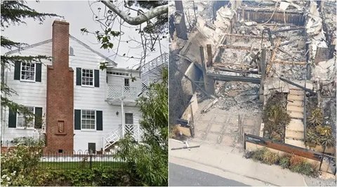 Miris, 6 Potret Rumah Artis Hollywood 'Before-After' Kebakaran di Los Angeles: Dulu Super Mewah, Kini Jadi Abu dan Puing