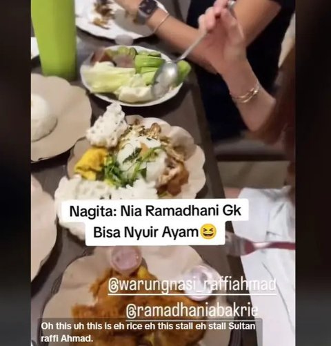 Sempat Heboh Tak Bisa Kupas Salak, Kini Nia Ramadhani Akui Tidak Bisa Suwir Ayam Goreng Sendiri