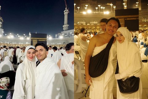 7 Potret Cantik Berhijab Mahalini, Yura Yunita, Sheila Dara dan Aaliyah Massaid saat Umrah ke Tanah Suci Mekkah Bareng