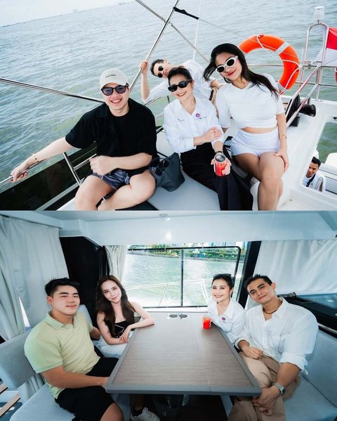 Dari Hobi Jadi Cuan, Potret Prilly Latuconsina di Grand Launching Yatch - Sudah Terang-terangan Gandeng Omara Esteghlal