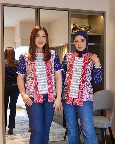 Potret Duo Sahabat Penti Nur Afiani dan Errin Gracesita yang Hobi Pakai Baju Senada