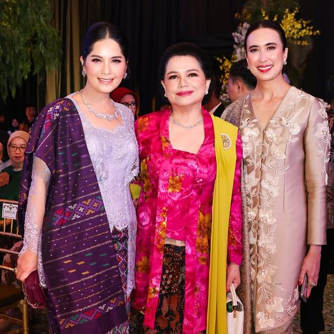 7 Tampilan Menawan Annisa Pohan Berbalut Kebaya di Berbagai Acara, Cantik Berkelas