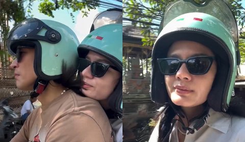 Gaya Pacaran Ala Chef Juna dan Citra Anidya, Pasangkan Helm dan Keliling Naik Motor, Netizen Auto Baper