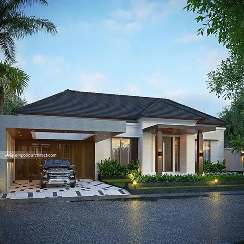 Desain Rumah Atap Limas 2025, Gaya Modern yang Tetap Elegan dan Kontemporer