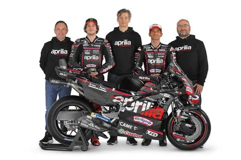 Aprilia Perkenalkan Tim untuk MotoGP 2025, Jorge Martin Bakal Gunakan Nomor Motor 1