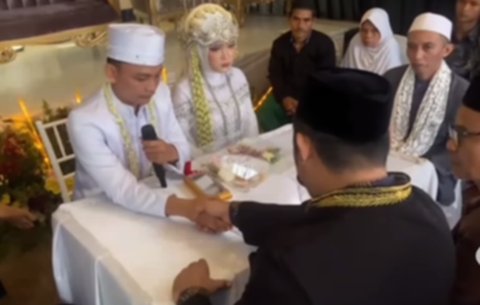 Kepleset Lidah Ayah Mempelai Wanita Bilang 'Saya Nikahkan dengan Istri Saya' saat Ijab Qabul, Pengantin Pria Langsung Syok